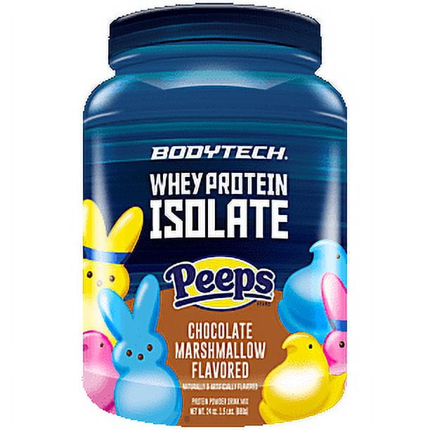 Whey Protein Isolate Powder ? PEEPS Chocolate Marshmallow (1.5 lbs./21