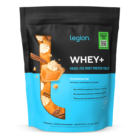Whey+ Protein Isolate Powder naturally sweetened and flavored
