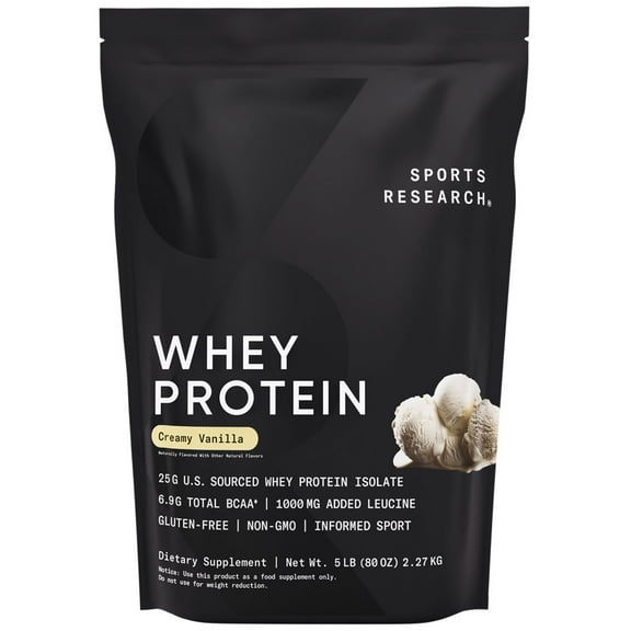 Whey Protein Isolate Vanilla (63 Servings) - 5lbs