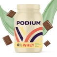 thumbnail image 1 of Podium Nutrition, Whey Protein Powder, Mint Chocolate Chip, 25 Servings, 25g of Whey Protein Per Serving, Gluten Free, Soy Free, 1 of 8