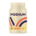 thumbnail image 1 of Podium Nutrition, Whey Protein Powder, Peanut Butter Crunch, 22 Servings, 27g of Whey Protein Per Serving, 1 of 8