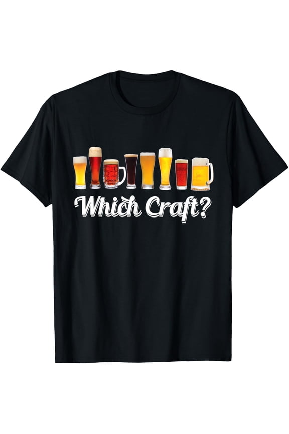 Which Craft? | Brewers Shirts | Funny Halloween Craft Beer T-Shirt