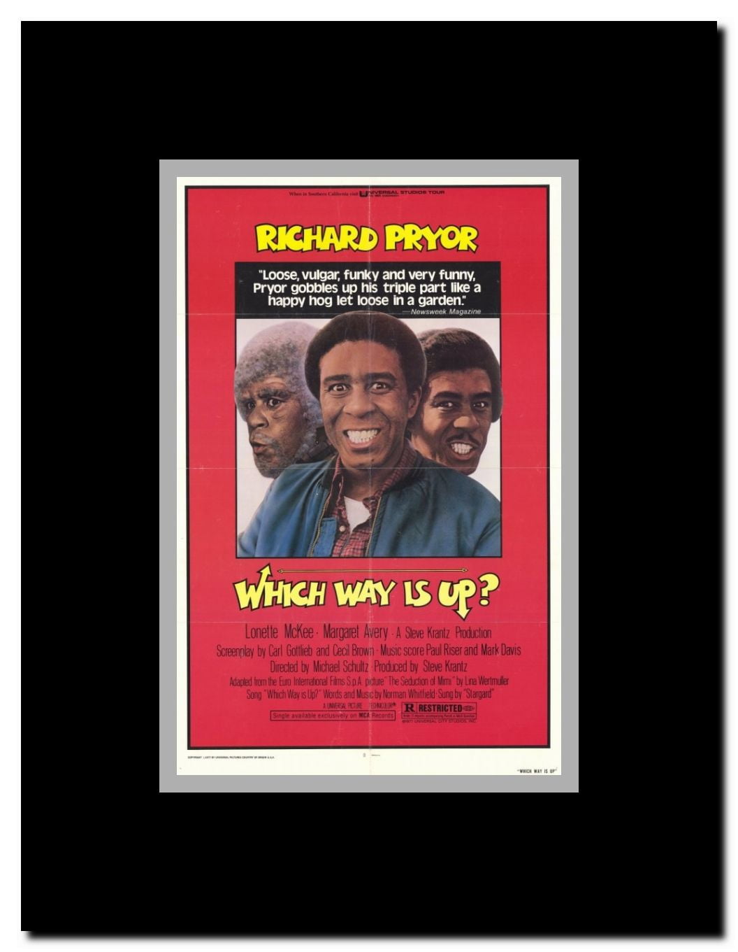 Which Way Is Up? Framed Movie Poster