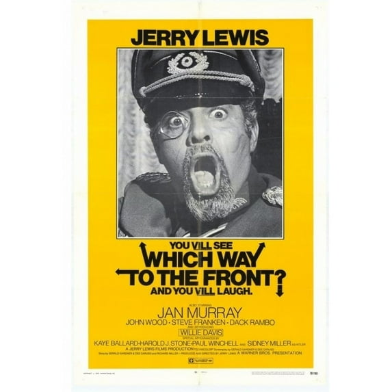 Which Way to the Front Movie Poster (11 x 17) - Item # MOVCF8103