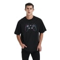 thumbnail image 1 of Whichone Graphic Tshirts for Men M - 3XL Cool Edgy Trippy Design Casual Tees Streetwear Game Console, 1 of 9