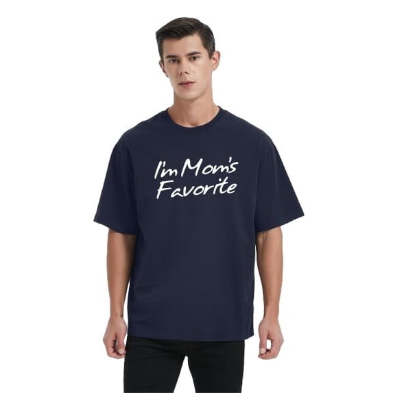 Whichone I'm Mom's Favorite Sarcastic Humor Mothers Day Apparel Graphic Tee Novelty Gift For Parents Christmas Vacations Funny Mens T Shirt
