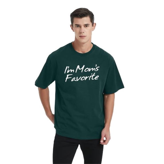 Whichone I'm Mom's Favorite Sarcastic Humor Mothers Day Apparel Graphic Tee Novelty Gift For Parents Christmas Vacations Funny Mens T Shirt