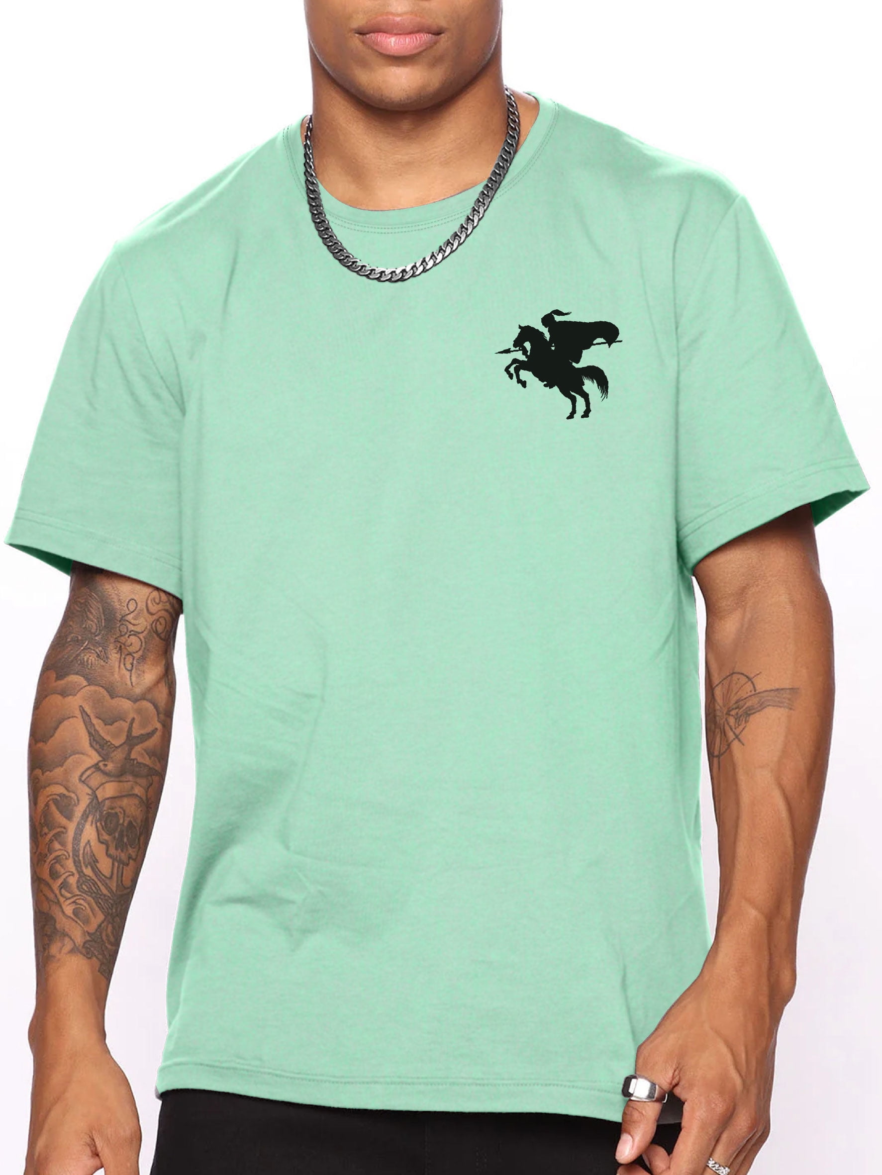 Whichone Knight Print Humorous Novelty Satirical Funny Pattern S M L XL ...