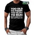 thumbnail image 1 of Whichone Men'S 100% Cotton T-Shirt Fight Hard Print Stylish Daiyly Wear Sizes S-2XL, 1 of 2