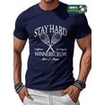 thumbnail image 1 of Whichone Men's 100% Cotton T-shirt Keep playing tennis Print Stylish Daiyly Wear Sizes S-2XL, 1 of 2