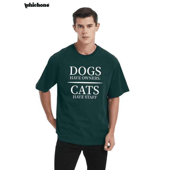 Whichone Men's Graphic Tees Letter Print Short Sleeve T Shirts Summer Casual Tee Top