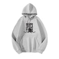 thumbnail image 1 of Whichone Men's Letter Graphics Long Sleeve Hooded Pullover Hoodie, Sizes S-2XL, 1 of 9