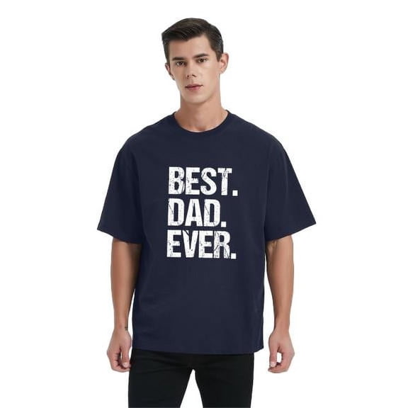 Whichone Mens Best Dad Ever T Shirt Funny Tee For Fathers Day for Dad Husband Novelty Graphic Tees