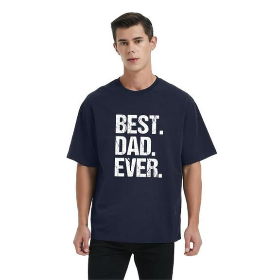 Whichone Mens Best Dad Ever T Shirt Funny Tee For Fathers Day for Dad Husband Novelty Graphic Tees