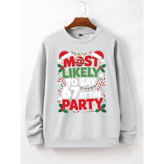 Whichone Pink 8-Ball Print Sweatshirt - 100% Polyester Casual Pullover, 3 Colors (S-XXL), Comfort Fit for Streetwear, Game Night & Daily Wear