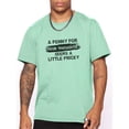 thumbnail image 1 of Whichone The Idea Is A Bit Expensive Letter Print S M L XL 2XL Casual Short Sleeve Men's Shirt For Daily Outdoor, 1 of 8