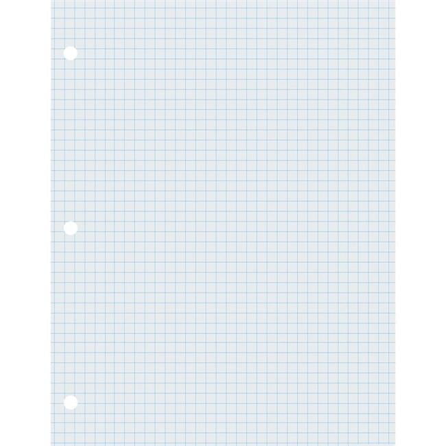 Whiet 2 Sided Graphing Paper - 500 Sheets