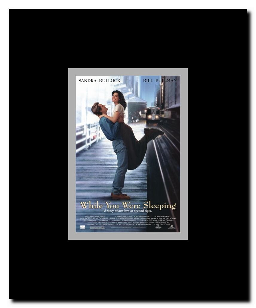While You Were Sleeping Framed Movie Poster