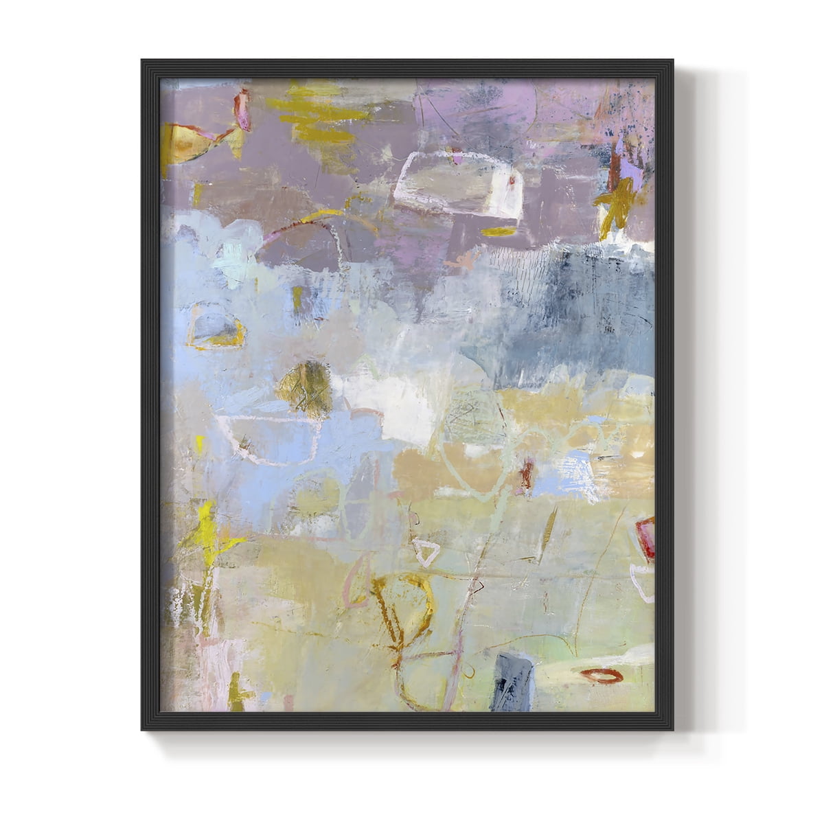 Whilst I Framed Print in Black Solid Wood 22 x 28 Framed Print
