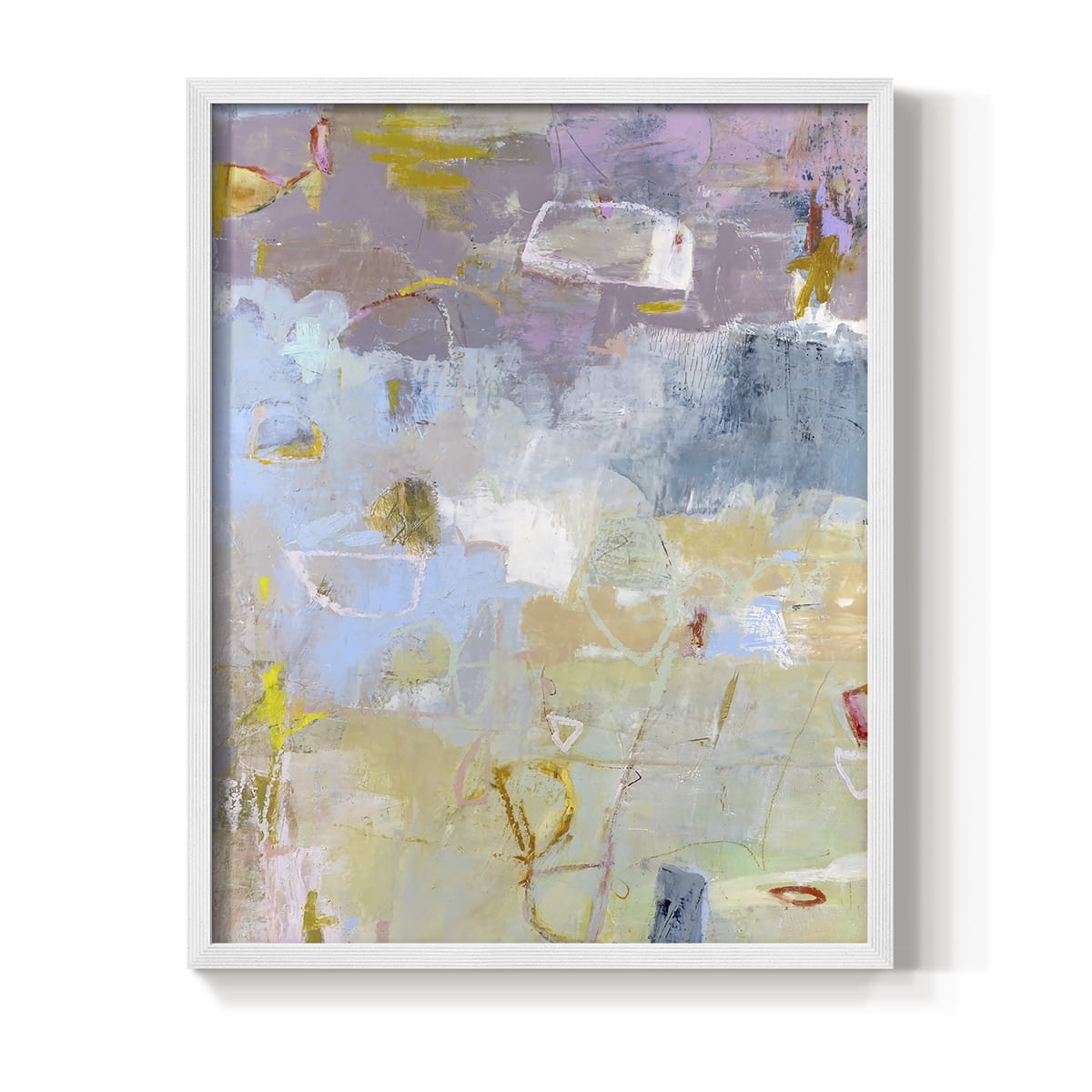 Whilst I Framed Print in White Solid Wood 11 x 14 Framed Print