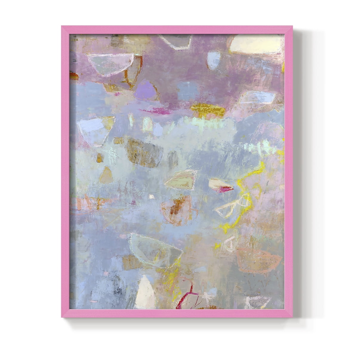 Whilst II Framed Print in Pink Solid Wood 8 x 10 Framed Print