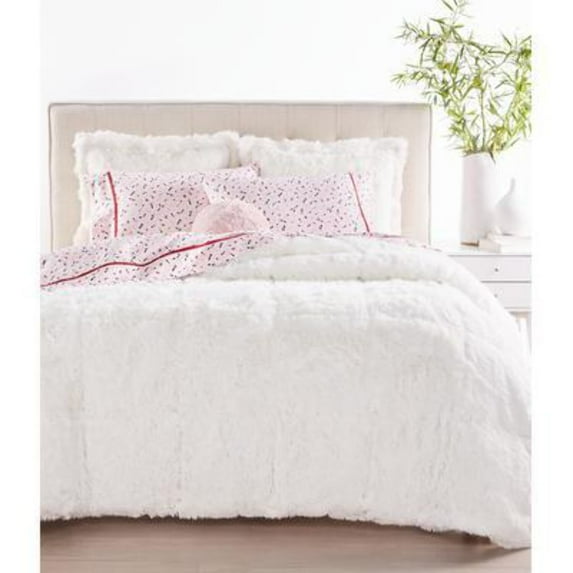 Whim by Martha Stewart Collection Shaggy Faux Fur Comforter Set