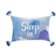 thumbnail image 1 of Whim by Martha Stewart Collection Sleep In 12" x 18" Graphic-Print Pillow - Blue, 1 of 3