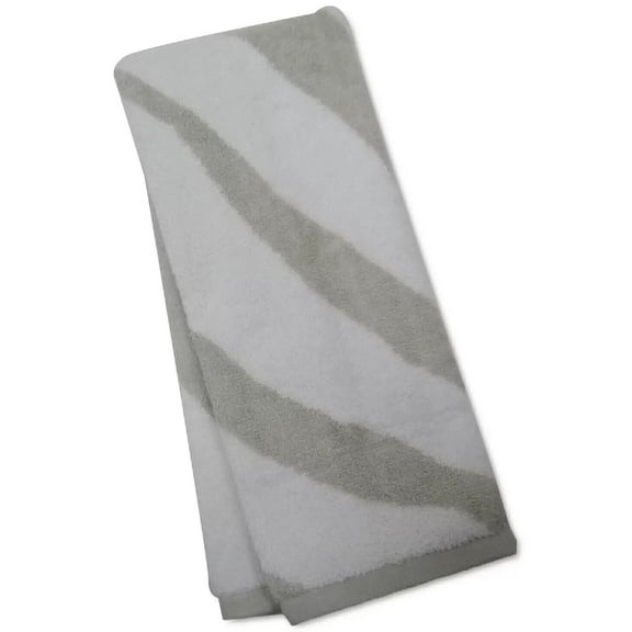 Whim by Martha Stewart Collection Zebra Yarn-Dyed 13" X 13" Wash Towel