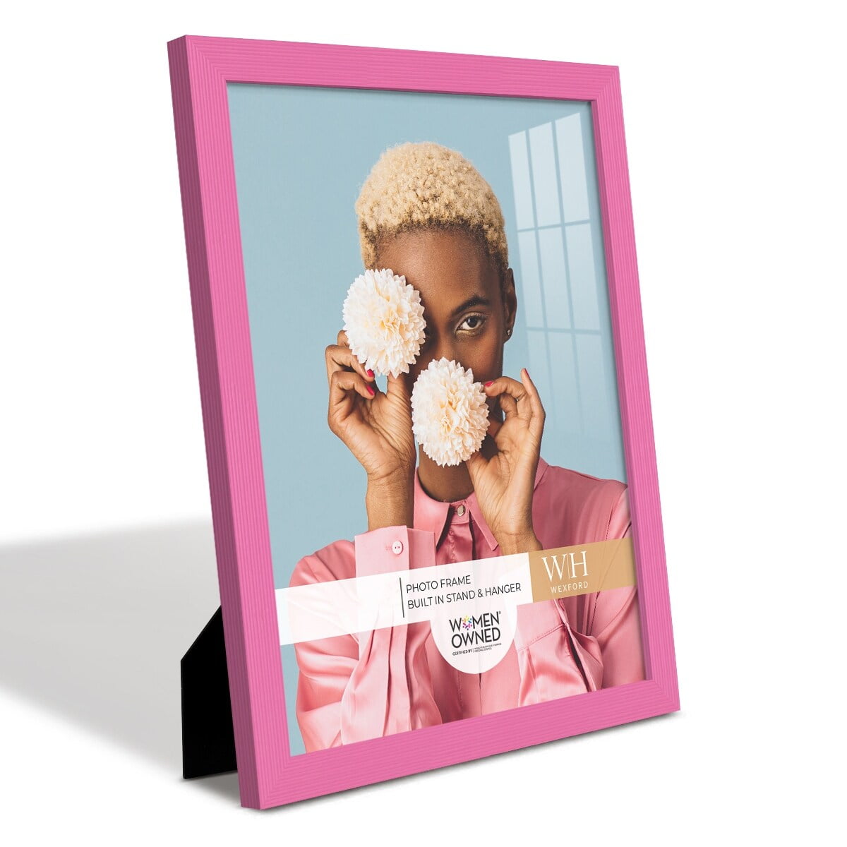 Whimisical Pink Solid Picture Frame