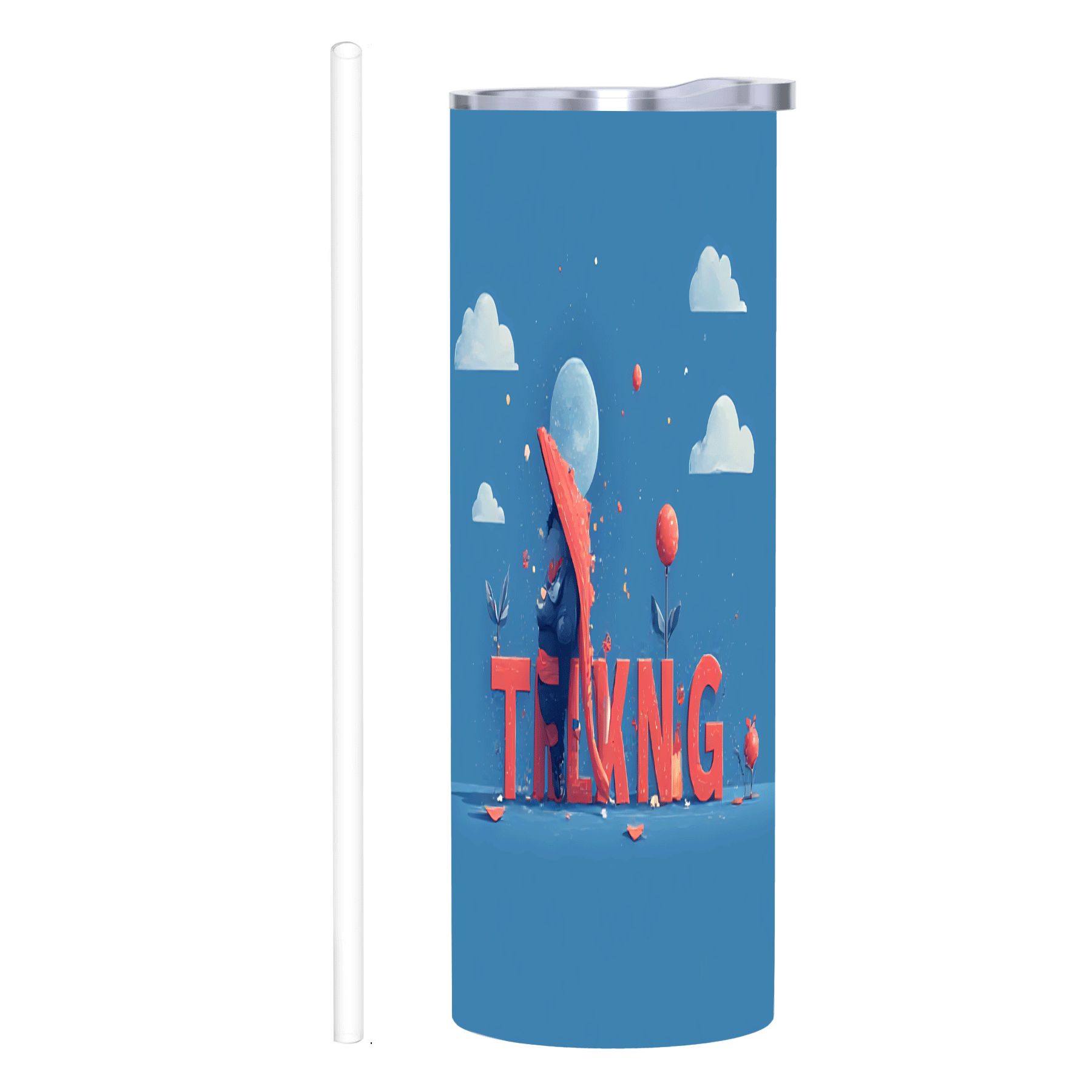 Whimsical 20 oz Stainless Steel Insulated Tumblers - Playful Patterns ...