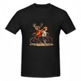 thumbnail image 1 of Whimsical Animal Friends Graphic Tee / T-Shirt, 1 of 9