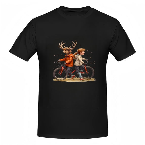 Whimsical Animal Friends Graphic Tee / T-Shirt