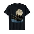 thumbnail image 1 of Whimsical Bigfoot and Loch Ness Monster Graphic T-Shirt for Unique Cryptid Lovers, 1 of 5