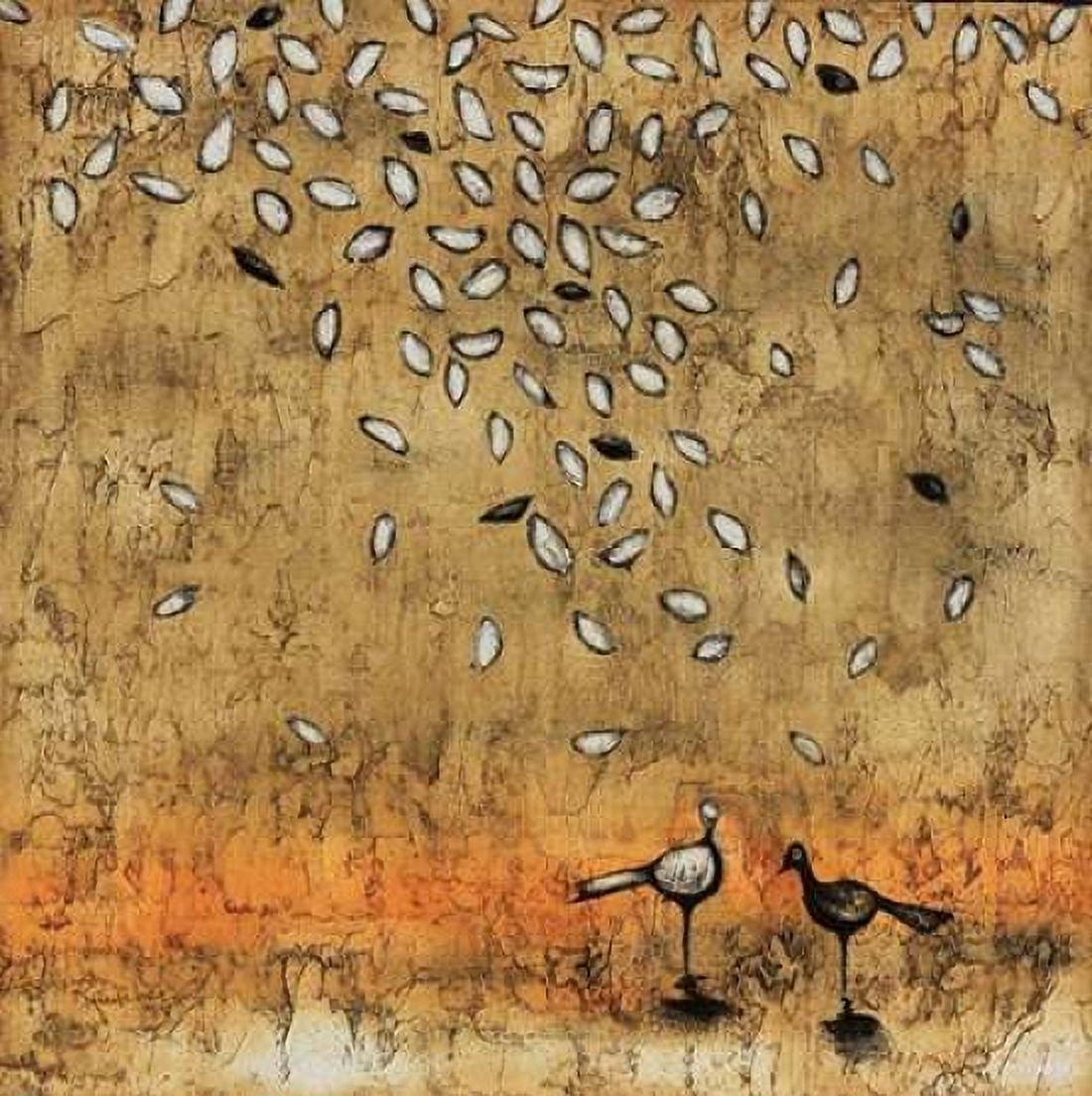 Whimsical Birds Canvas Art - Michel Rauscher (24 x 24)