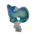 thumbnail image 1 of Whimsical Blue Whale Plug In Nightlight, 1 of 3