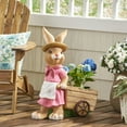 Whimsical and Charming Adorable Mini Ceramic Rabbit Planter Ideal for
