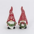 thumbnail image 1 of Whimsical Christmas Holiday Gnome Figurines Decor - Set of 2, 1 of 1