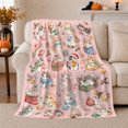 thumbnail image 1 of Whimsical Christmas Kitten Holiday Art, Festive Pet Portrait Pattern, Warm Flannel Blanket for Living Room and Bedroom, Cat Lovers Christmas Gift, Pet Lover Home Decor, 1 of 9
