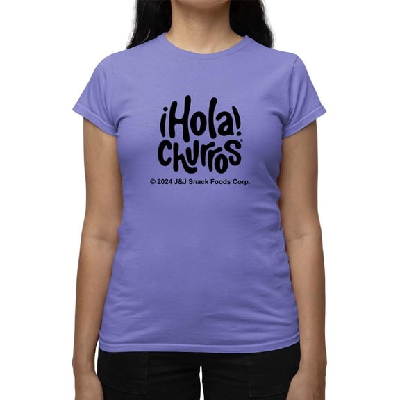 Whimsical Churro Lover Design - Retro Snack-Themed Artwork Women's T-shirt