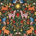 thumbnail image 1 of RoomMates Whimsical Creatures Black Peel and Stick Wallpaper, 1 Roll, 1 of 21