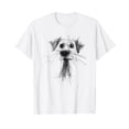 thumbnail image 1 of Whimsical Cute Abstract Scribble Puppy Dog Face Design T-Shirt for Dog Lovers, 1 of 5