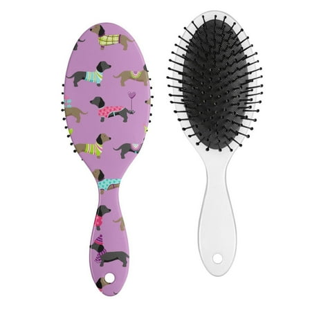 Whimsical Dog Detangler Paddle Brush - Lightweight for Everyday Use