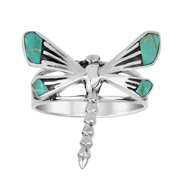 Turquoise Wing Dragonfly Ring Turquoise Wing Dragonfly Ring