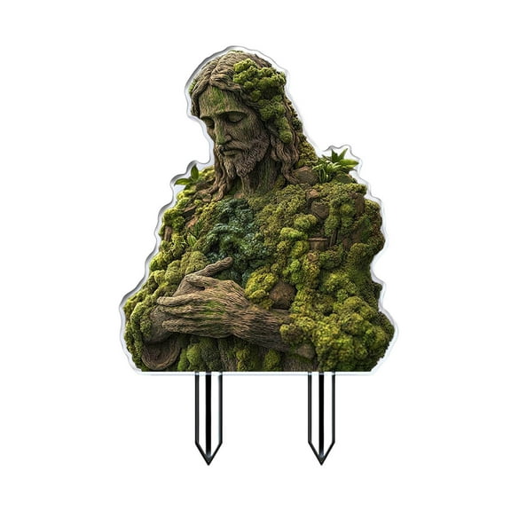 Whimsical Fairy Garden Stakes - Acrylic Elf Yard Signs, Durable Waterproof Outdoor Decor for Lawn, Flower Beds & Meditation Gardens