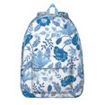 thumbnail image 1 of Whimsical Floral Pattern Backpack for School College Oversized Bookbag with Laptop Compartment Sturdy Unisex Backpack Gift for Commuting, 1 of 5