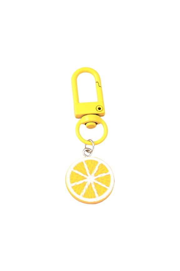 Whimsical Fruit Themed Keyring Decorative Charm For Backpacks Luggage Keys Trendy Accessory Gift