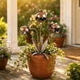 thumbnail image 1 of Whimsical Metal Carnivorous Plant Garden Stake, 10-Inch Large Carnivorous Plant Garden Stake, Venus Flytrap for Outdoor Whimsical Garden Decor, 1 of 6