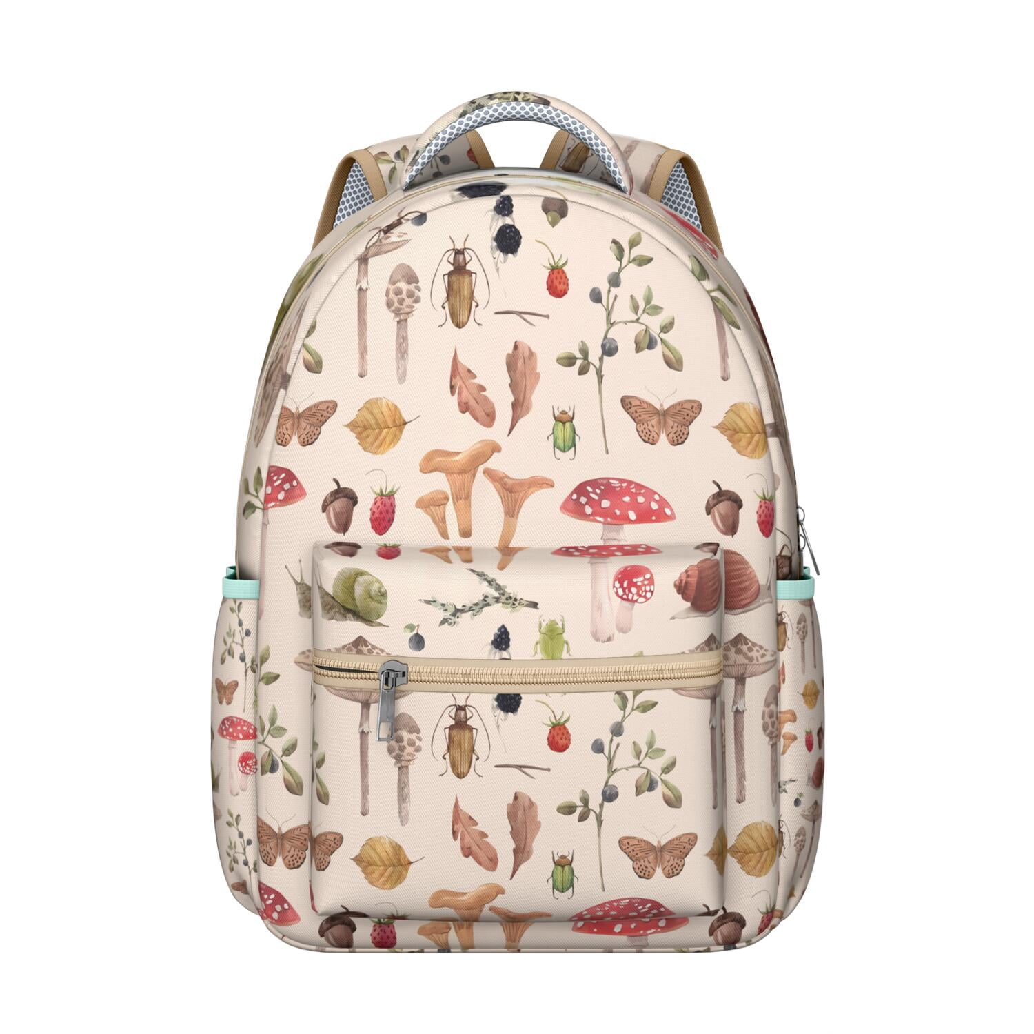 Whimsical Mushroom Backpack Boho Vintage Magical Forest Fairy Tale ...