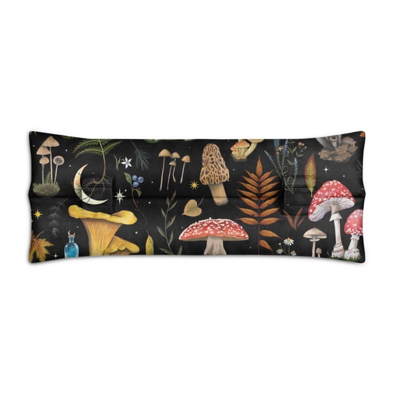 Whimsical Mushroom Seatbelt Pillow for Women - Post Mastectomy Breast Surgery Heart Surgery Recovery Support - Soft Seat Belt Cushion Pad (Cottagecore Fungi)