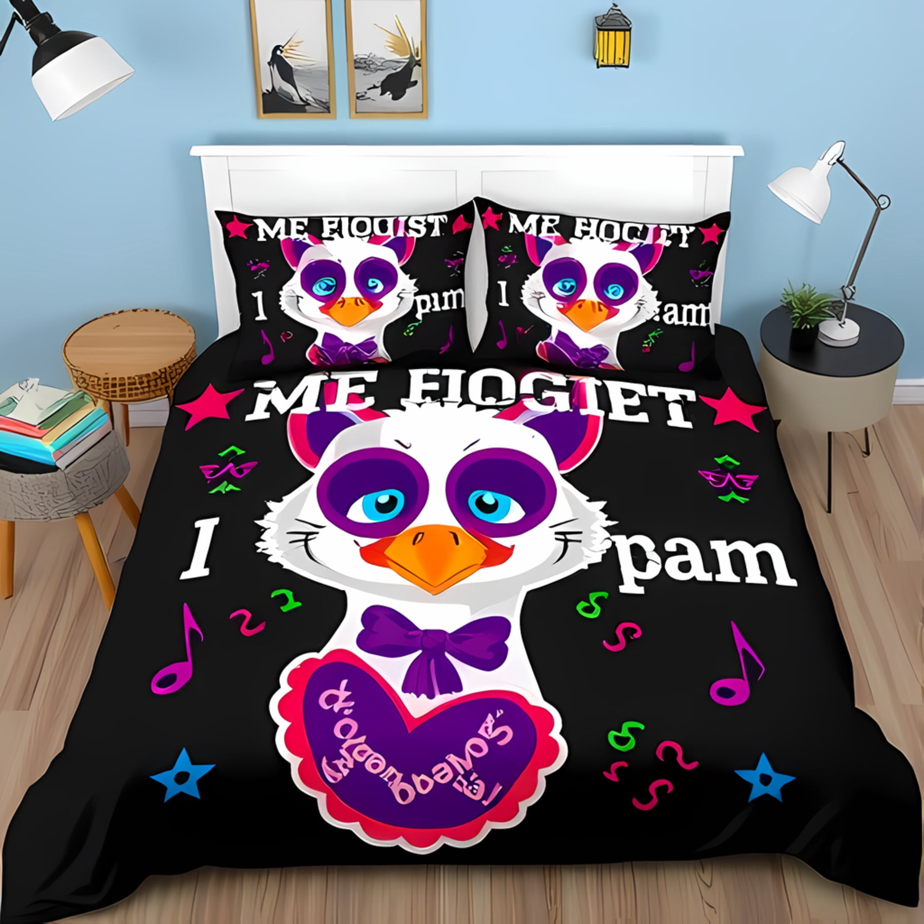 Midnight Owl CW3107038CL Duvet Cover Set
